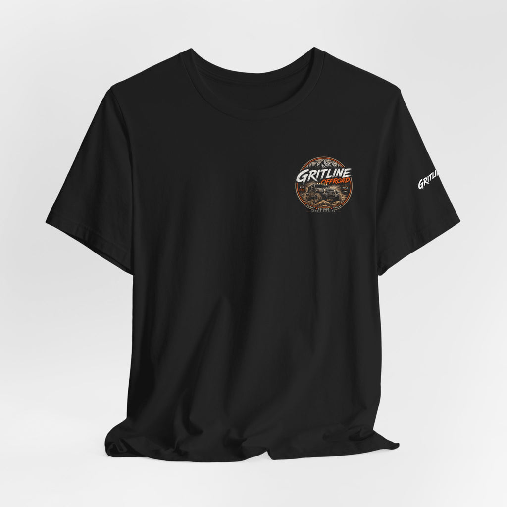Offroad Jeep T-Shirt — "Gritline Offroad" Rugged Adventure Tee