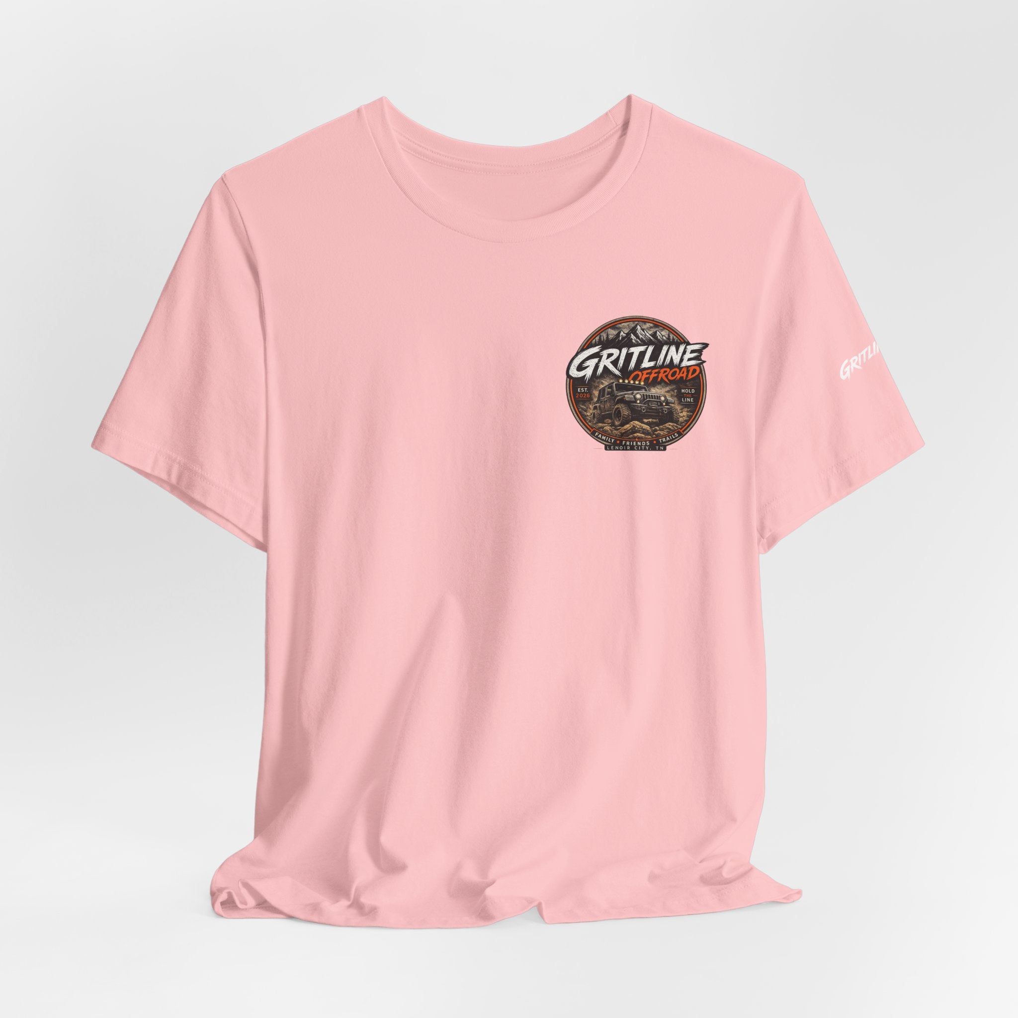 Gritline Offroad Jeep T‑Shirt — Adventure 4x4 Truck Trail Tee
