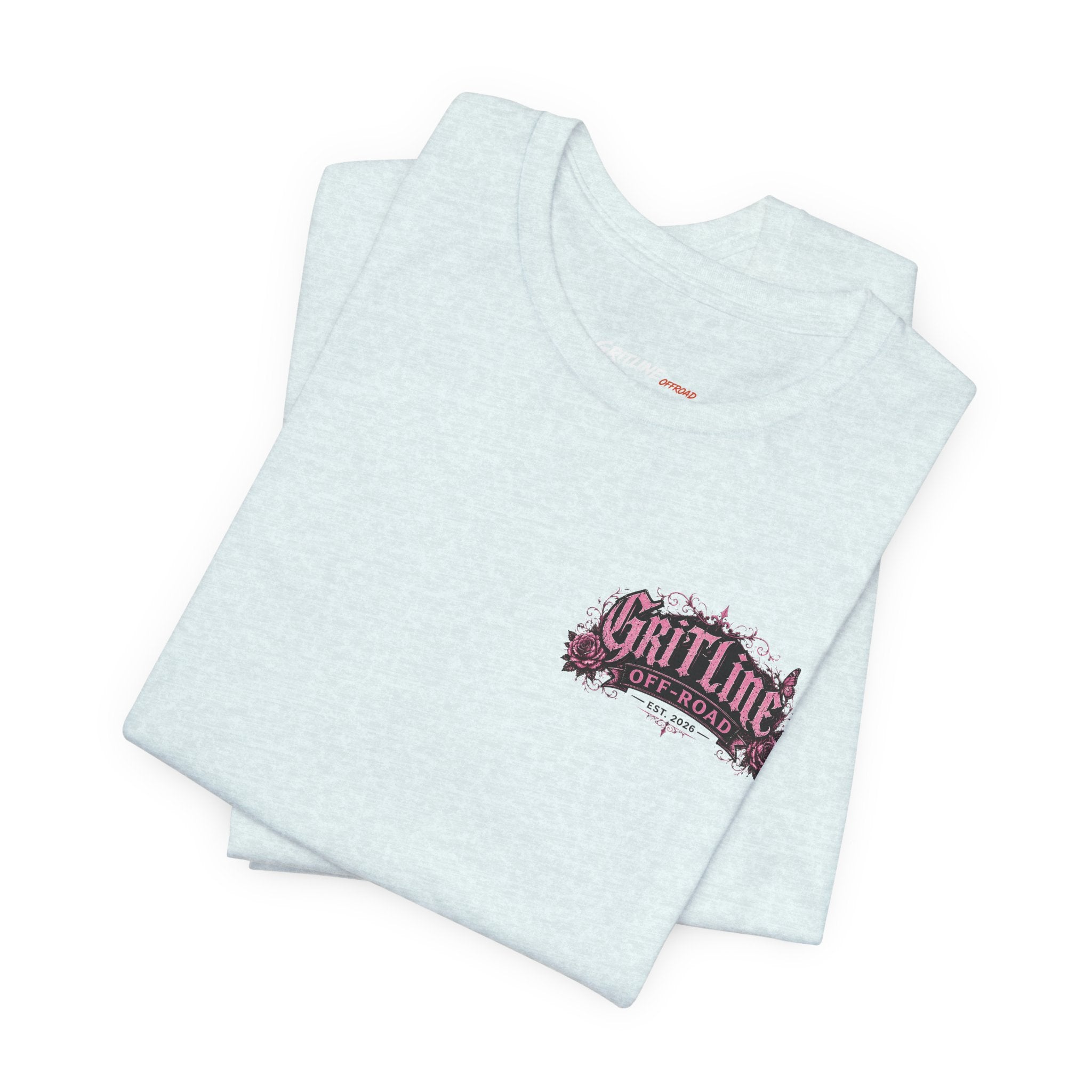 Off-Road Gritline Jeep Tee — Floral Adventure Graphic T-Shirt
