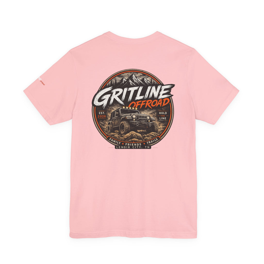 Gritline Offroad Jeep T‑Shirt — Adventure 4x4 Truck Trail Tee