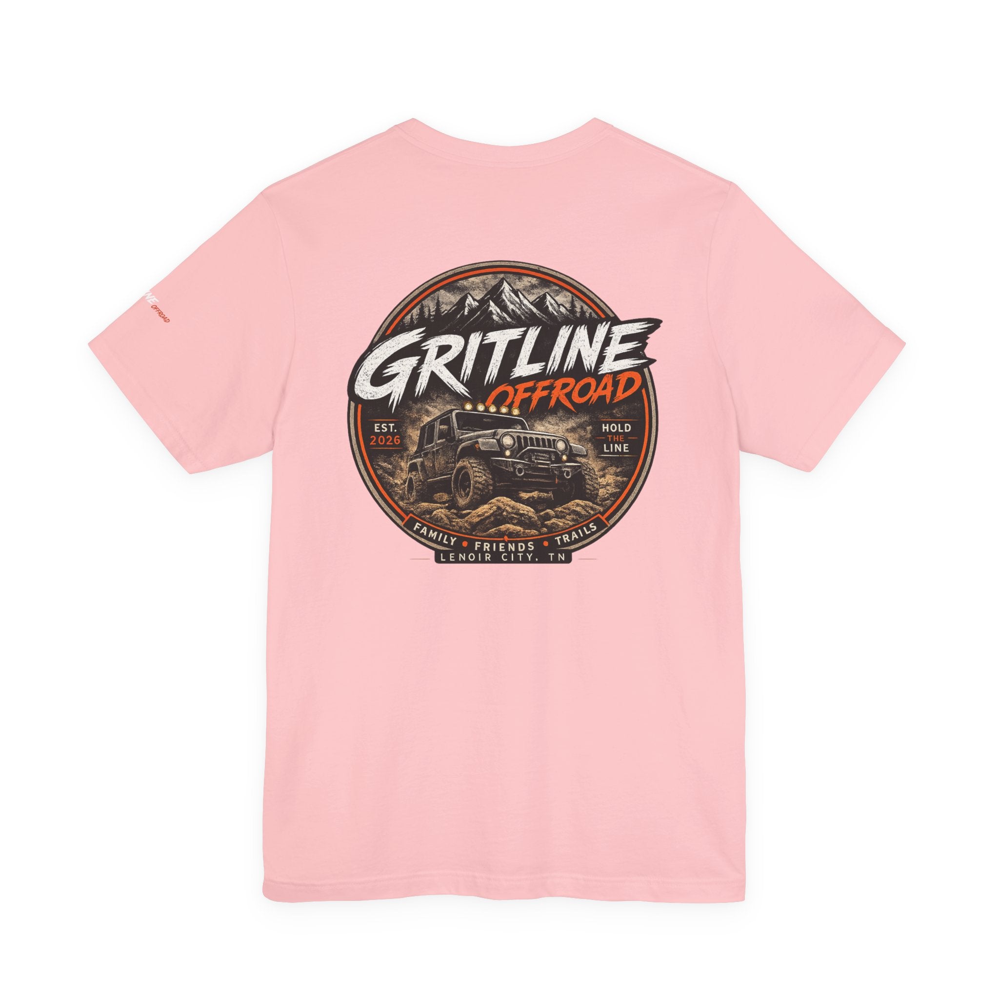 Gritline Offroad Jeep T‑Shirt — Adventure 4x4 Truck Trail Tee