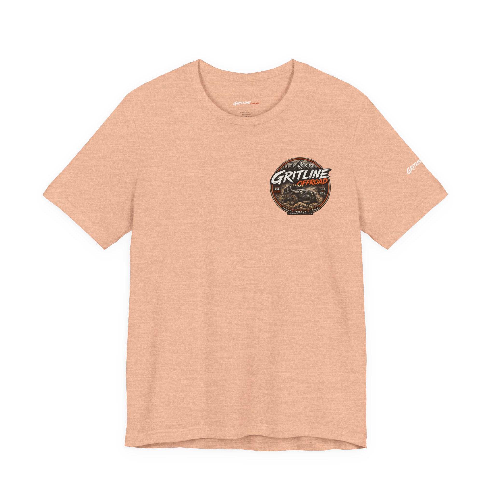 Gritline Offroad Jeep T‑Shirt — Adventure 4x4 Truck Trail Tee