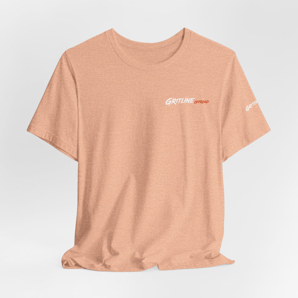 Off-Road Adventure Tee — "Gritline" Jeep Mountain Graphic