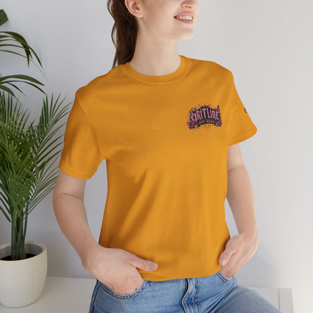 Off-Road Gritline Jeep Tee — Floral Adventure Graphic T-Shirt