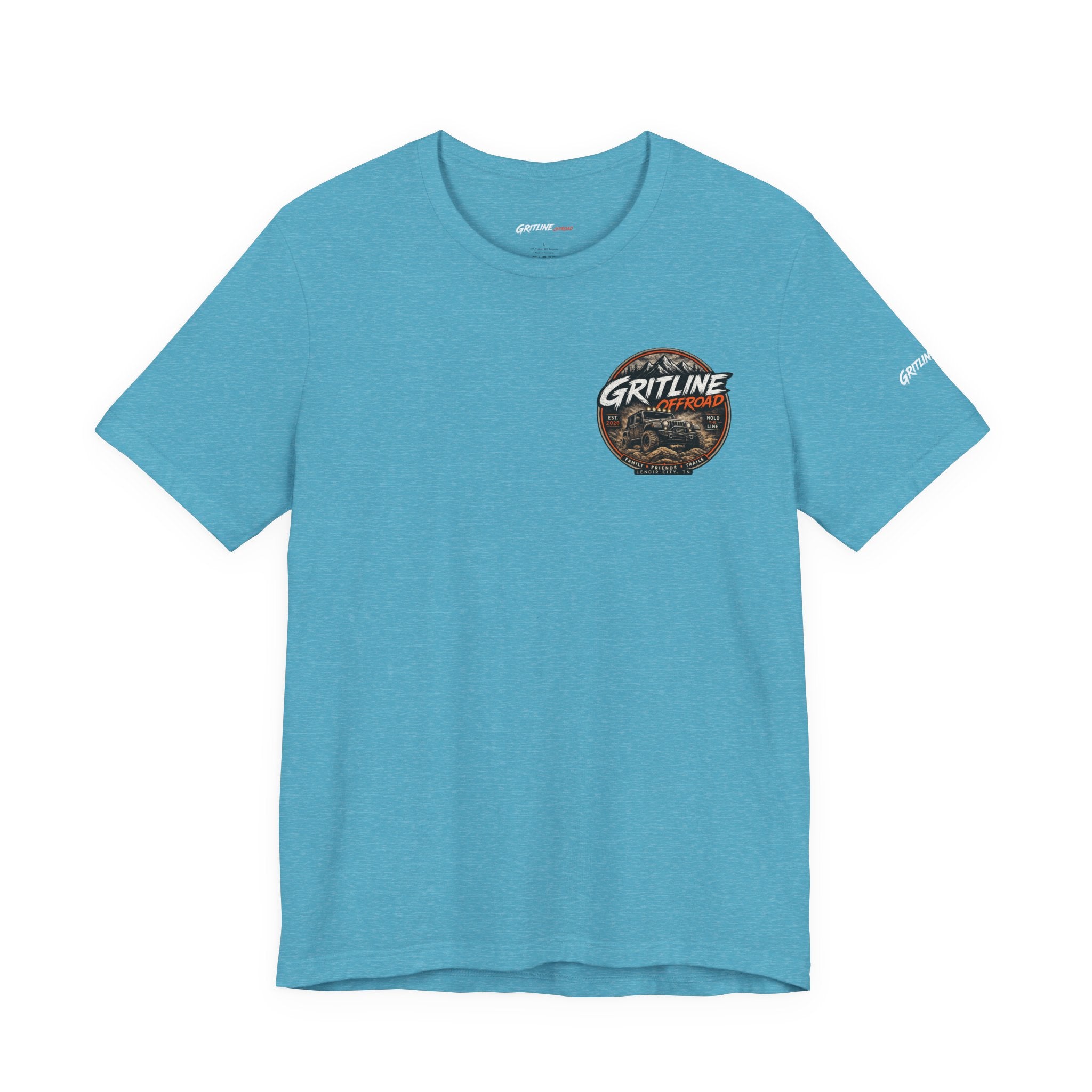 Gritline Offroad Jeep T‑Shirt — Adventure 4x4 Truck Trail Tee