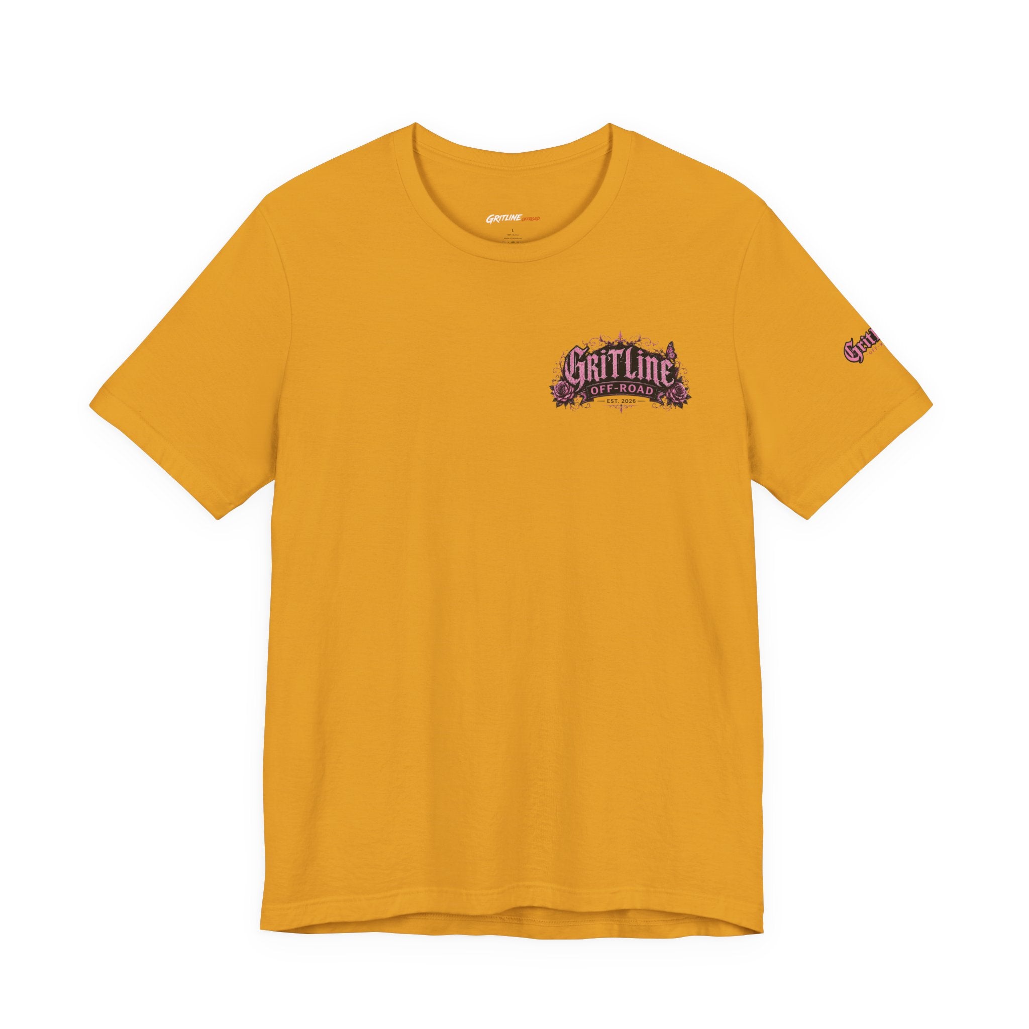 Off-Road Gritline Jeep Tee — Floral Adventure Graphic T-Shirt