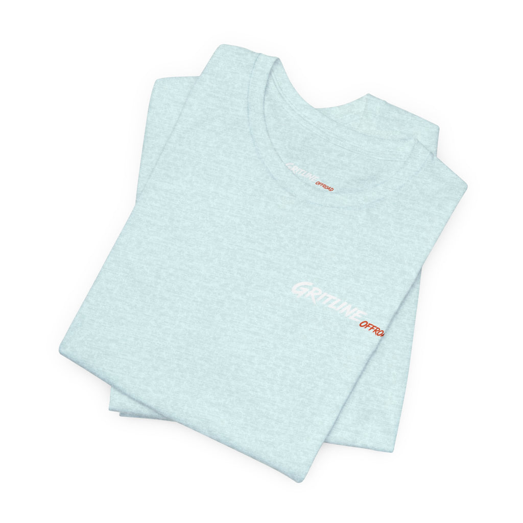 Off-Road Adventure Tee — "Gritline" Jeep Mountain Graphic