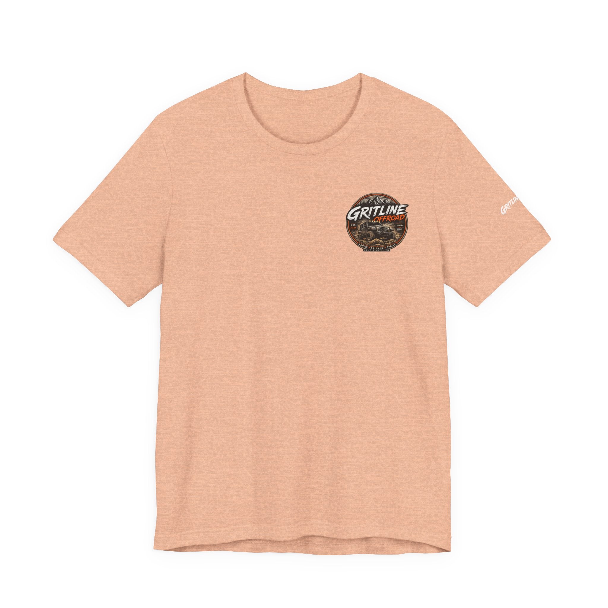 Offroad Jeep T-Shirt — "Gritline Offroad" Rugged Adventure Tee