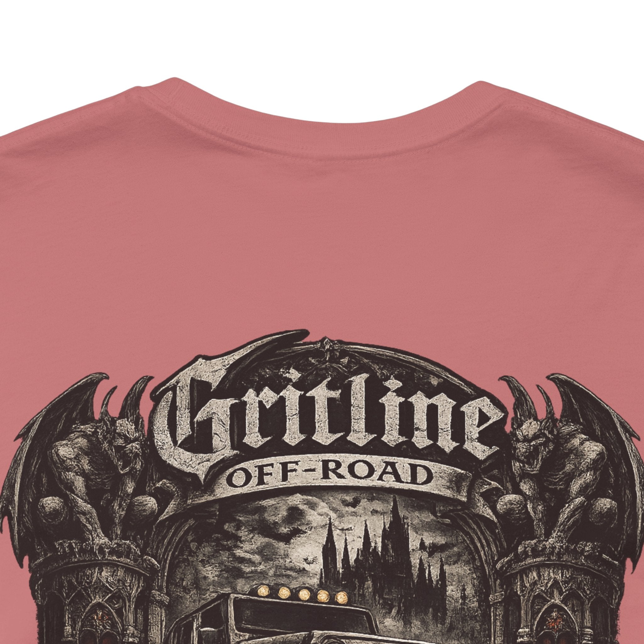 Off-Road Gritline Graphic Tee — "Gritline Off-Road" Skull & Jeep Shirt