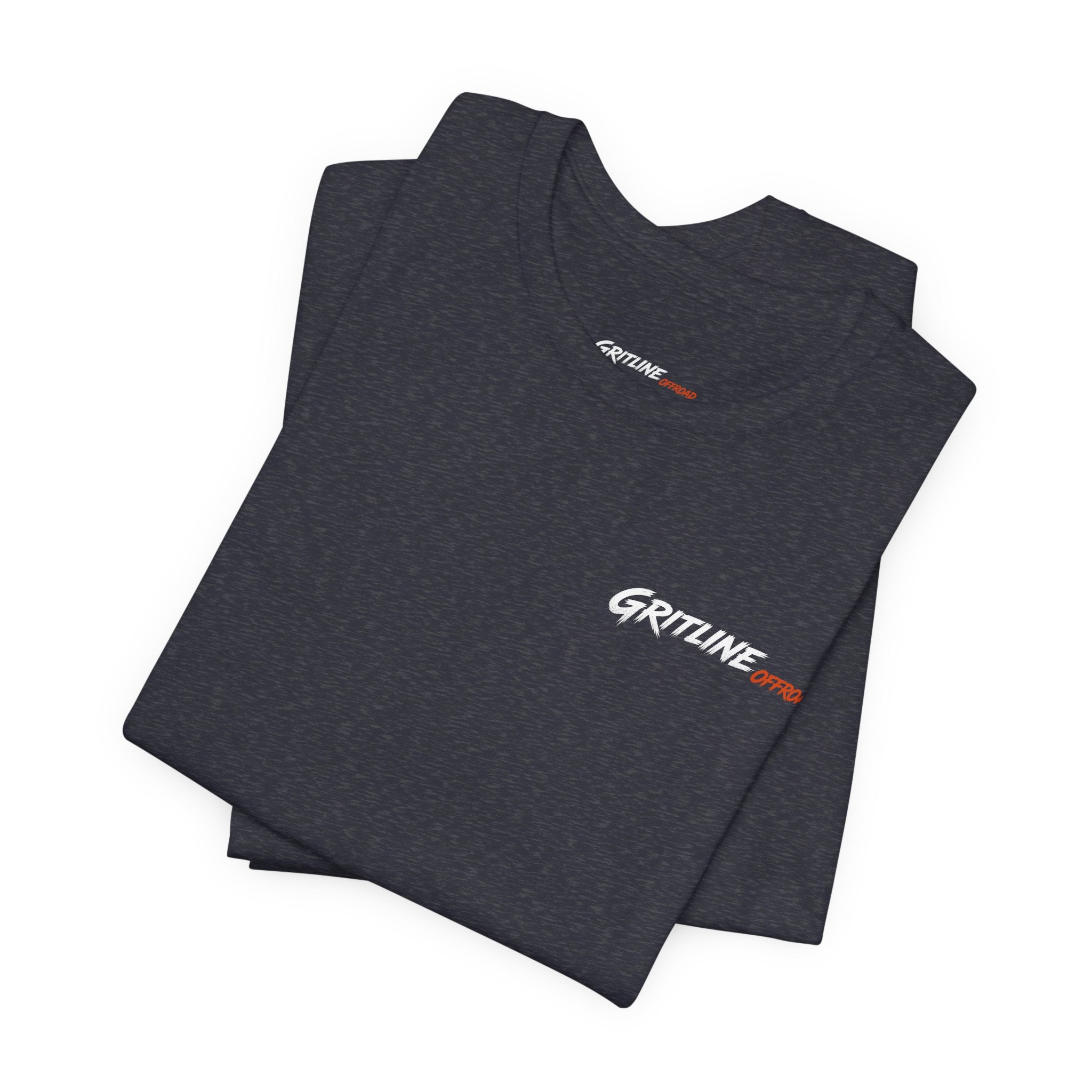 Off-Road Adventure Tee — "Gritline" Jeep Mountain Graphic