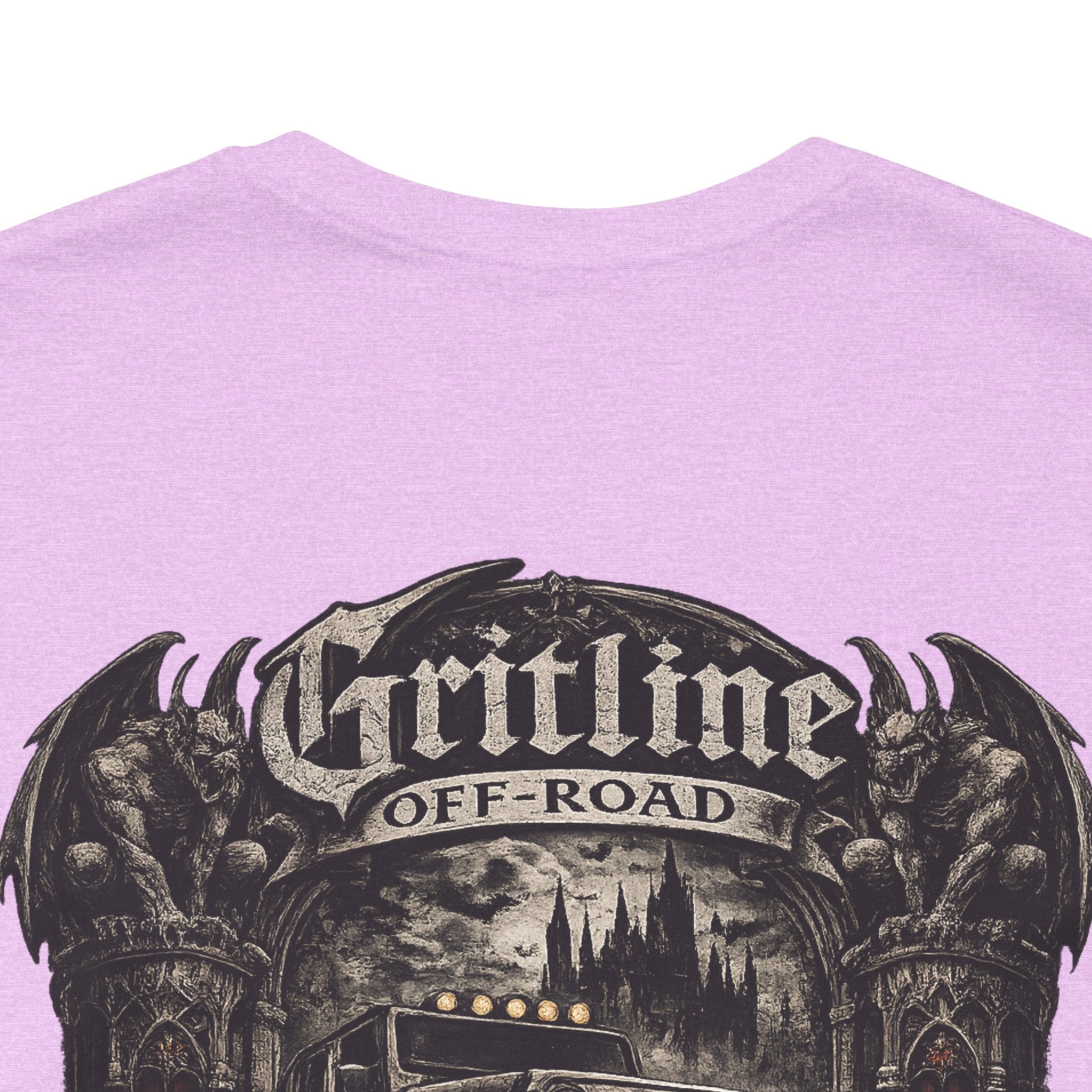 Off-Road Gritline Graphic Tee — "Gritline Off-Road" Skull & Jeep Shirt
