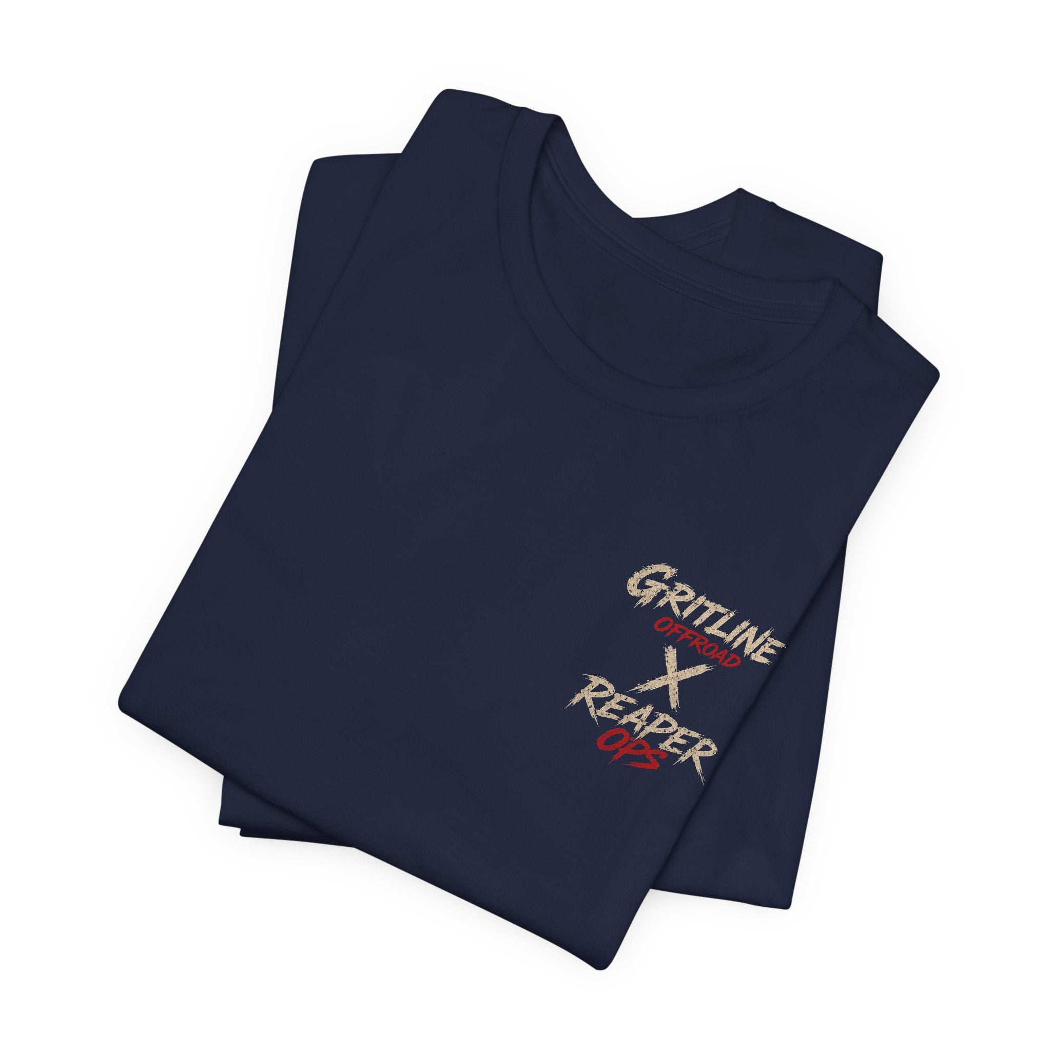 Grim Reaper American Flag T-Shirt — Patriot Skull Tee