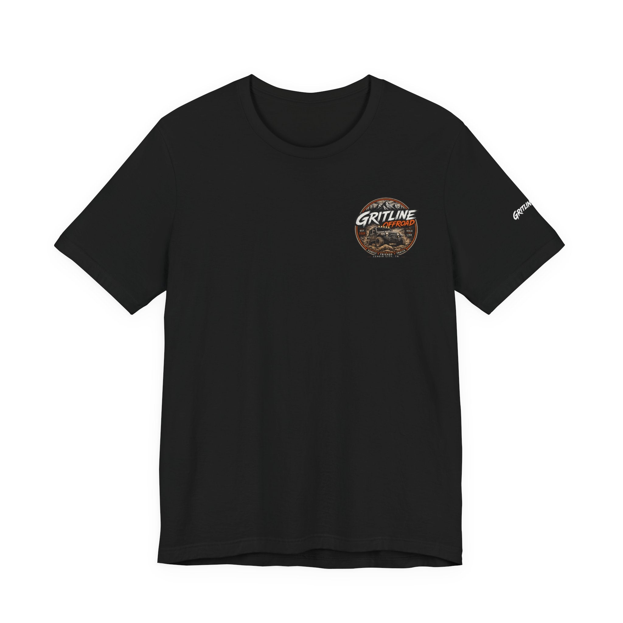 Offroad Jeep T-Shirt — "Gritline Offroad" Rugged Adventure Tee