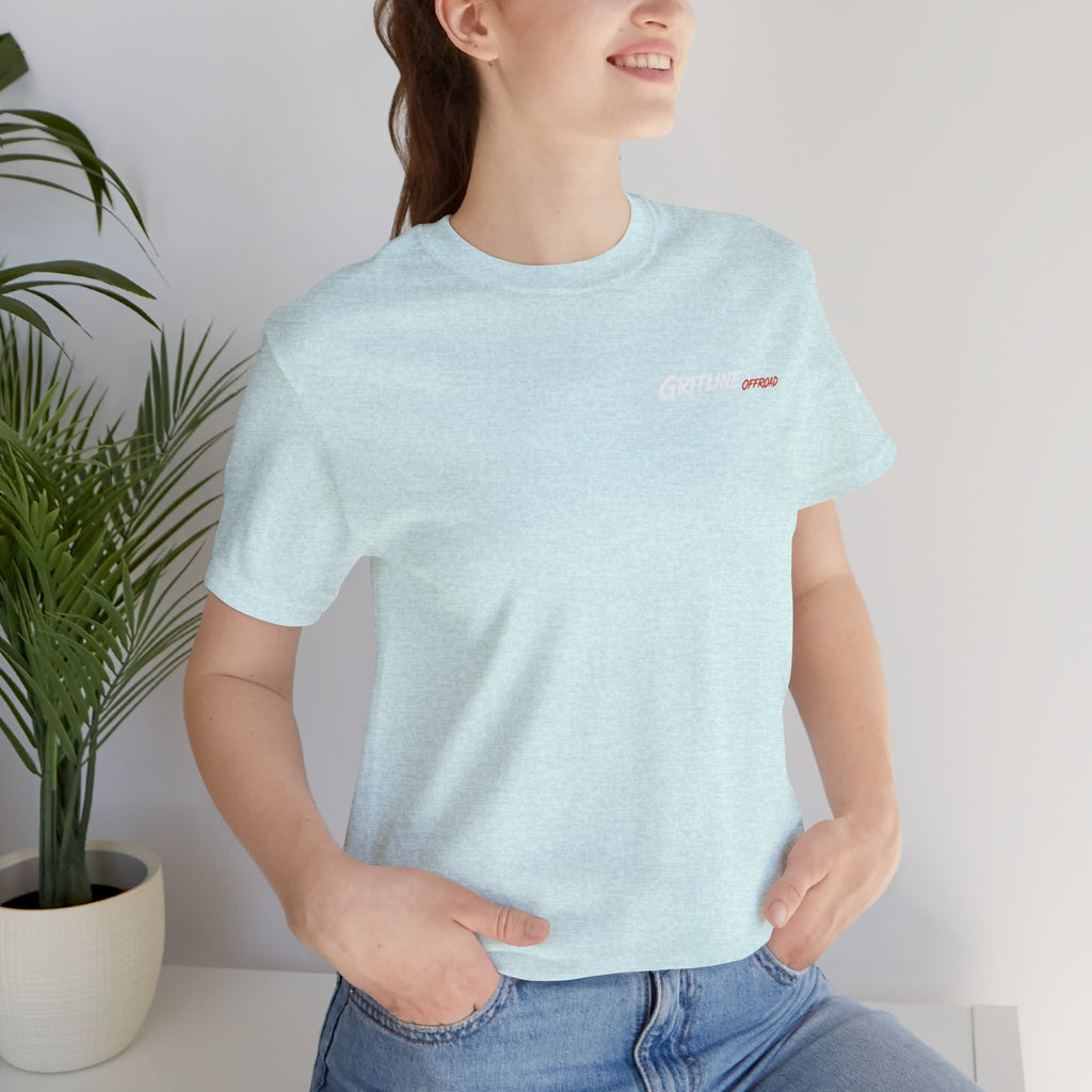 Off-Road Adventure Tee — "Gritline" Jeep Mountain Graphic