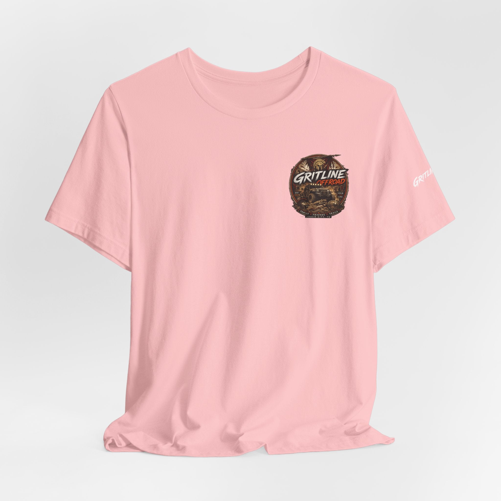 Offroad Jeep Graphic Tee — "Gritline Offroad" Adventure T-Shirt