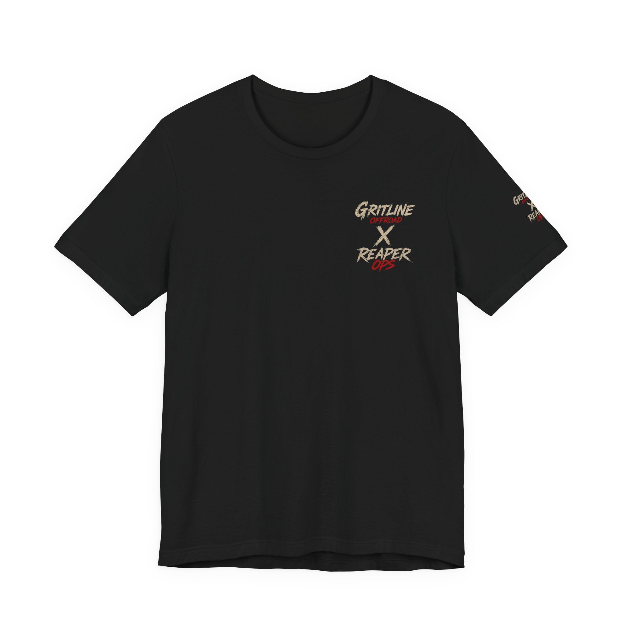 Grim Reaper American Flag T-Shirt — Patriot Skull Tee