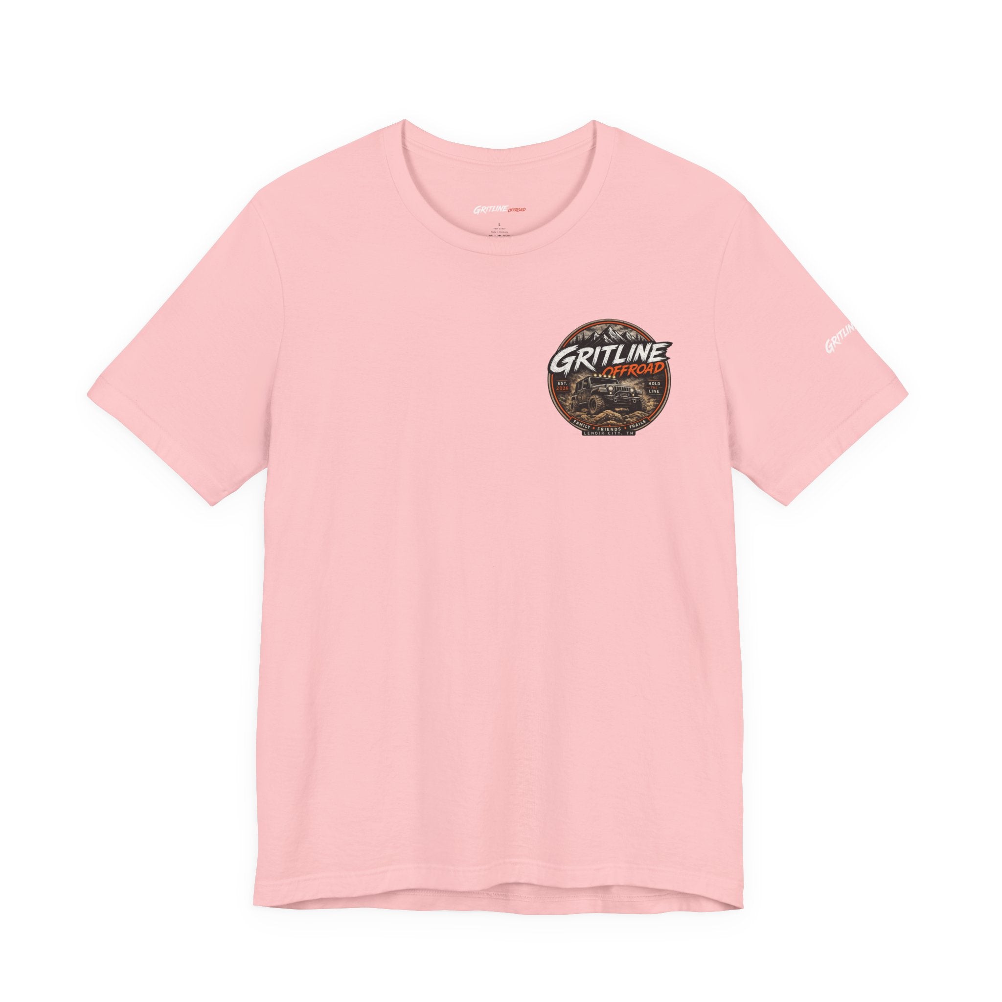 Gritline Offroad Jeep T‑Shirt — Adventure 4x4 Truck Trail Tee
