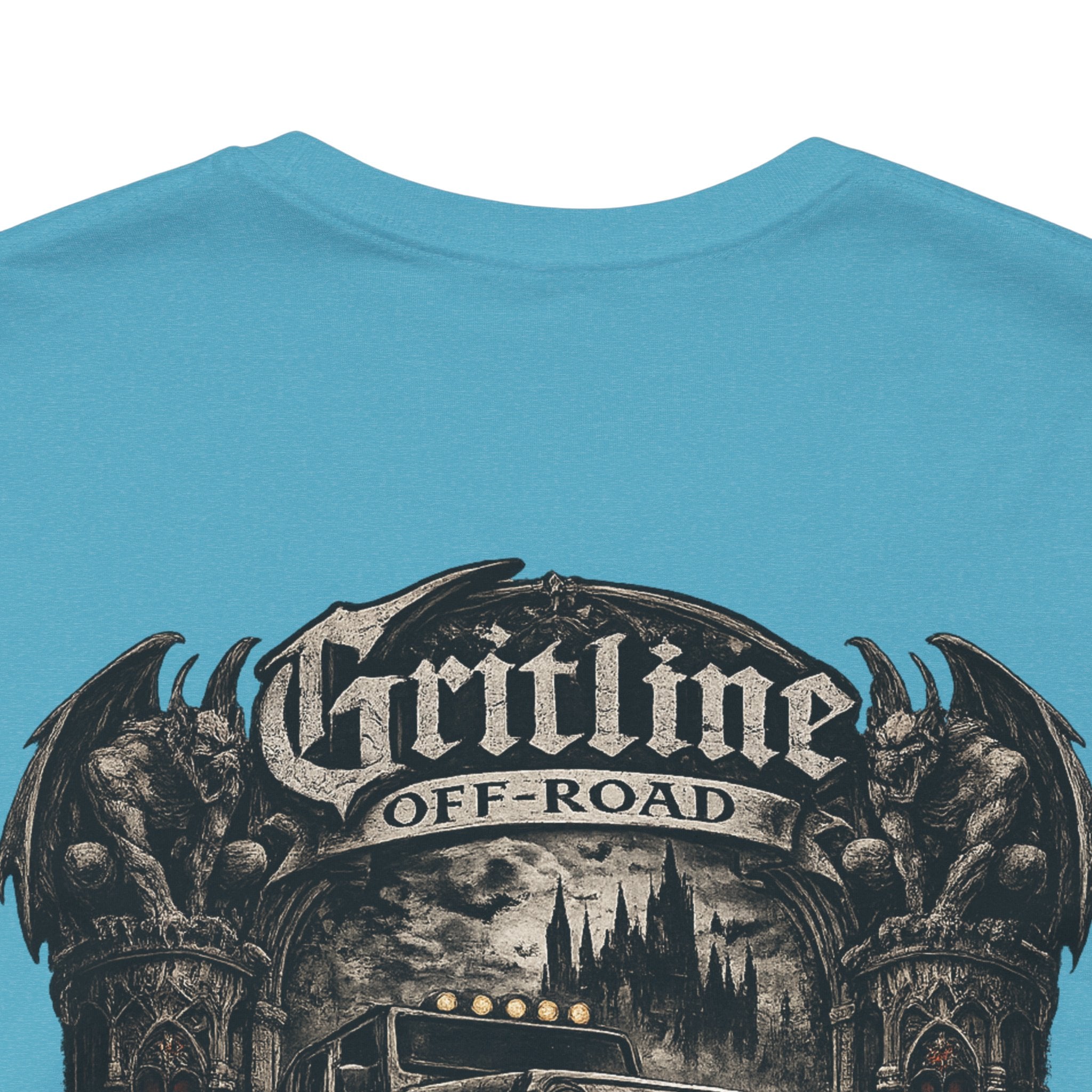 Off-Road Gritline Graphic Tee — "Gritline Off-Road" Skull & Jeep Shirt