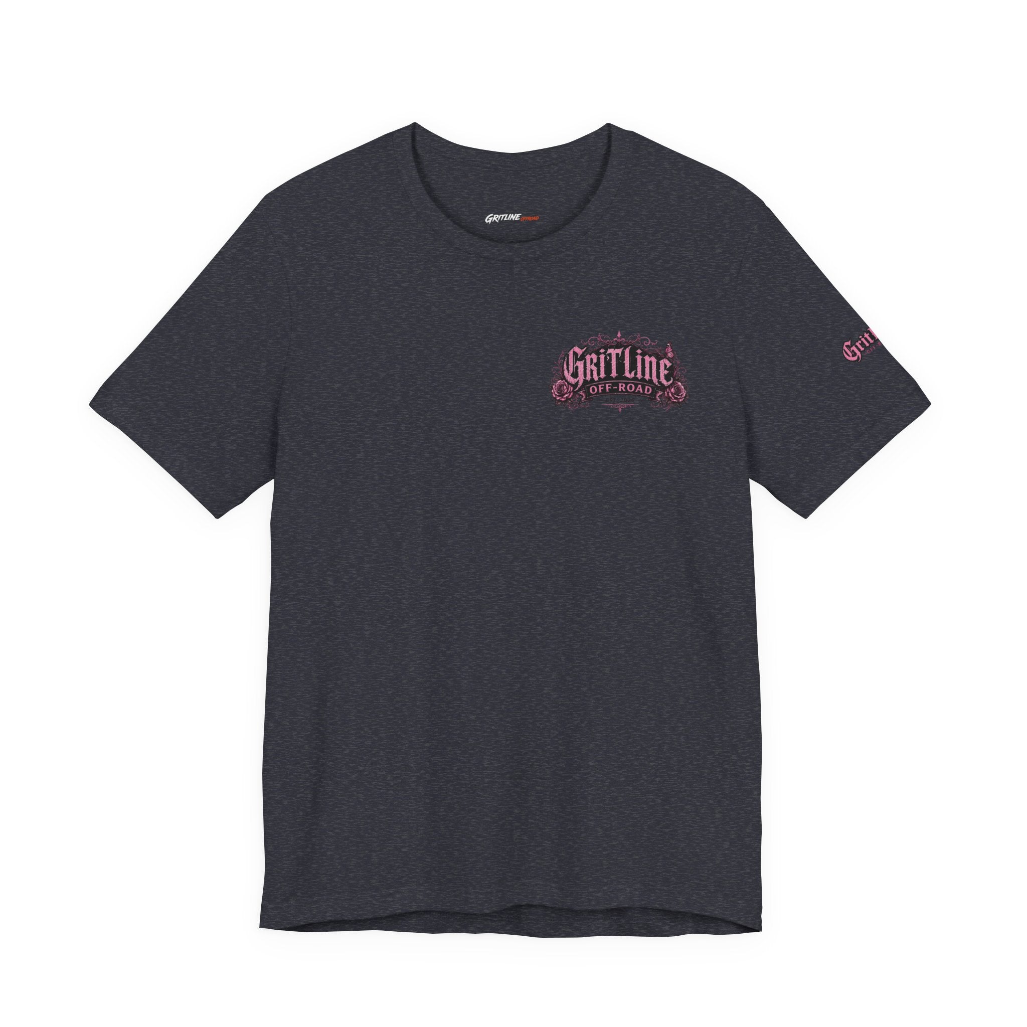 Off-Road Gritline Jeep Tee — Floral Adventure Graphic T-Shirt