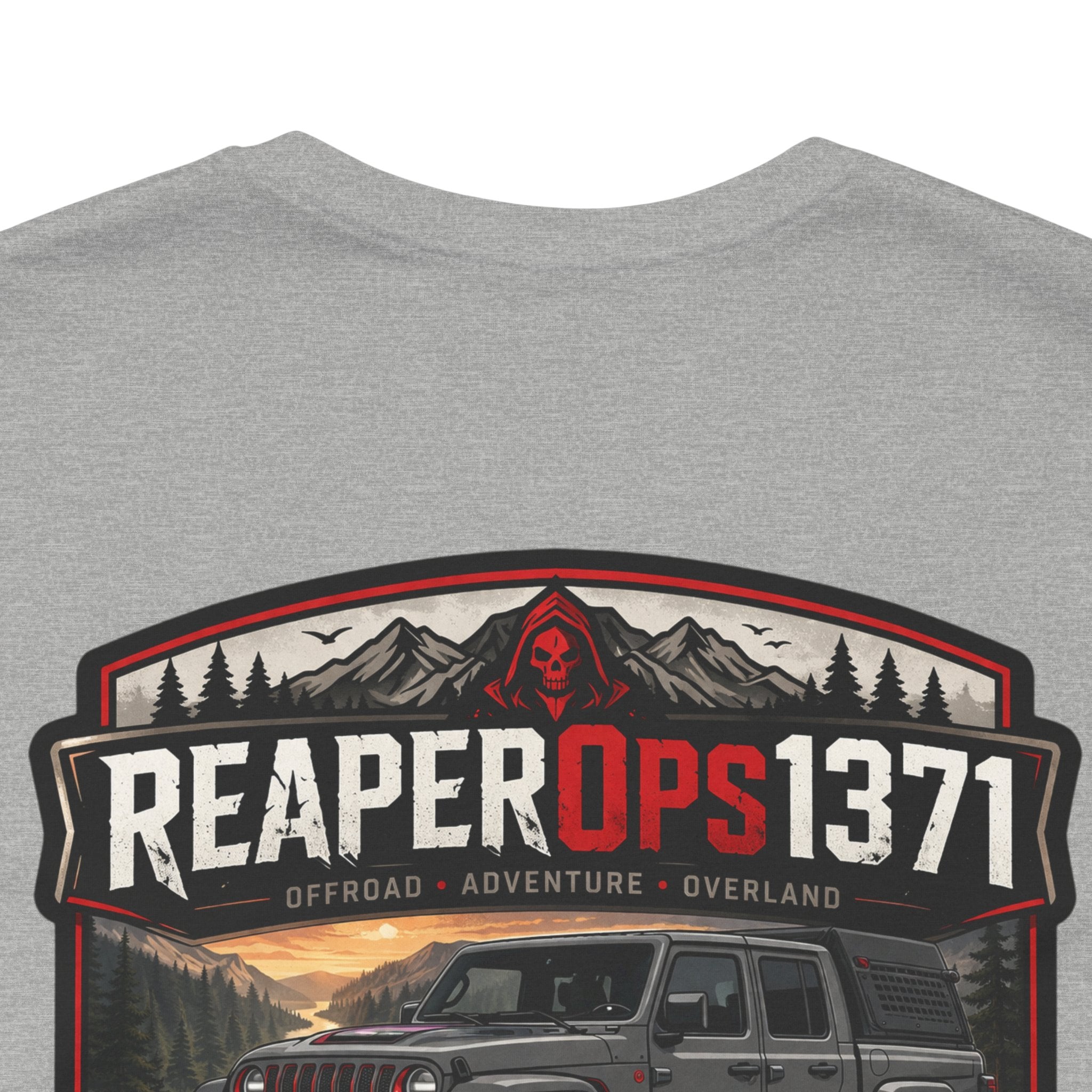 Reaper Ops 1371 Jeep Adventure Tee — "Get Lost On Purpose" Off‑Road Truck T‑Shirt