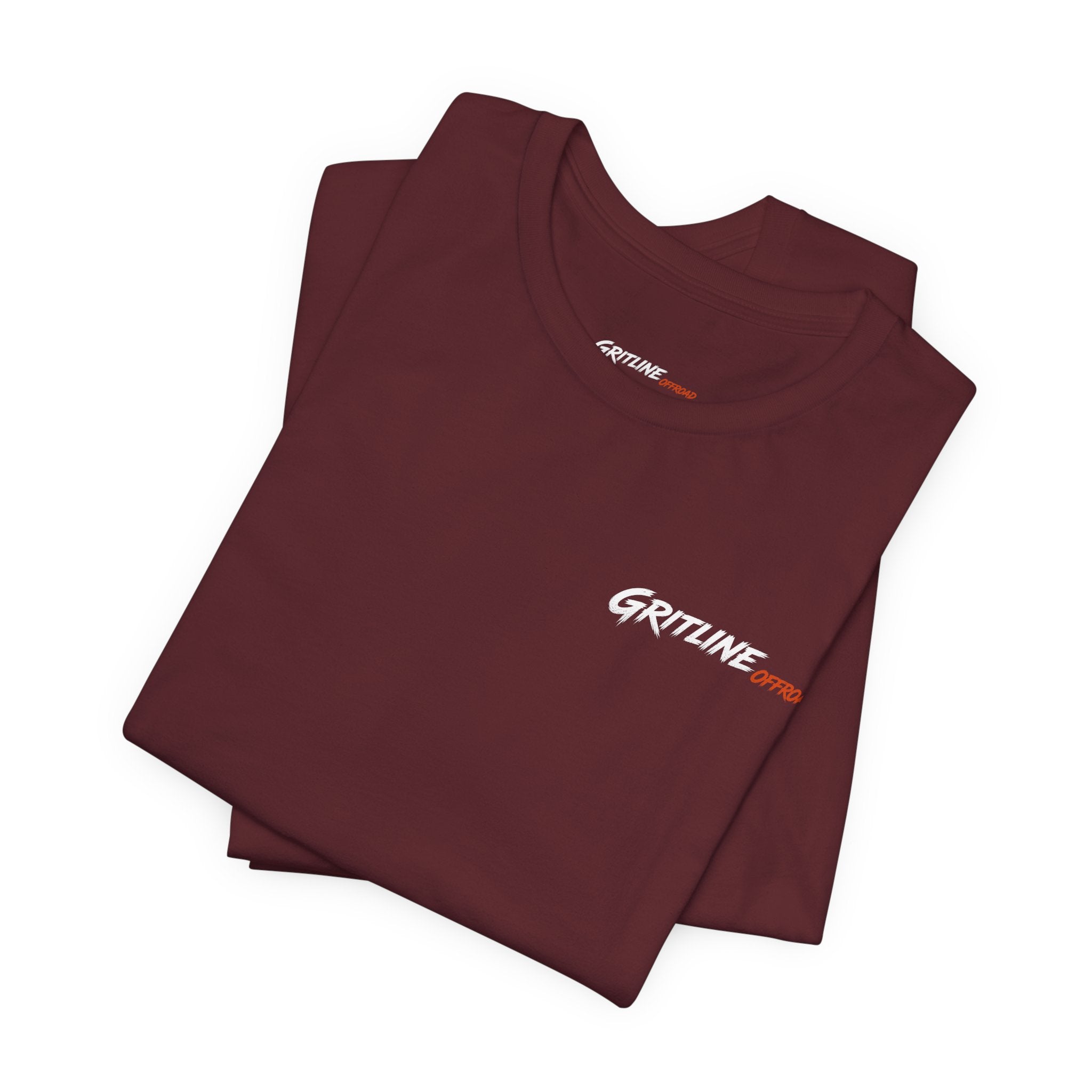 Off-Road Adventure Tee — "Gritline" Jeep Mountain Graphic