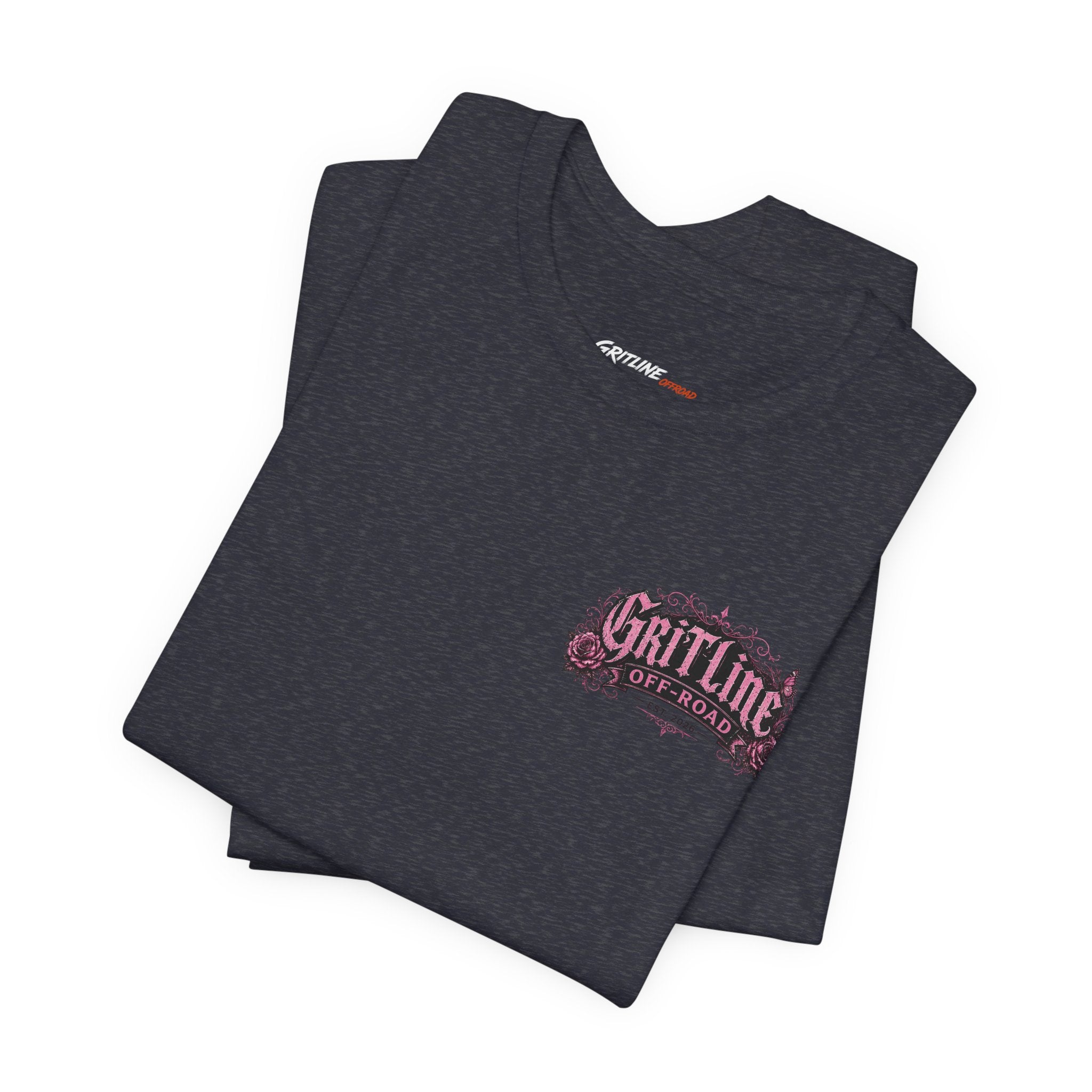 Off-Road Gritline Jeep Tee — Floral Adventure Graphic T-Shirt