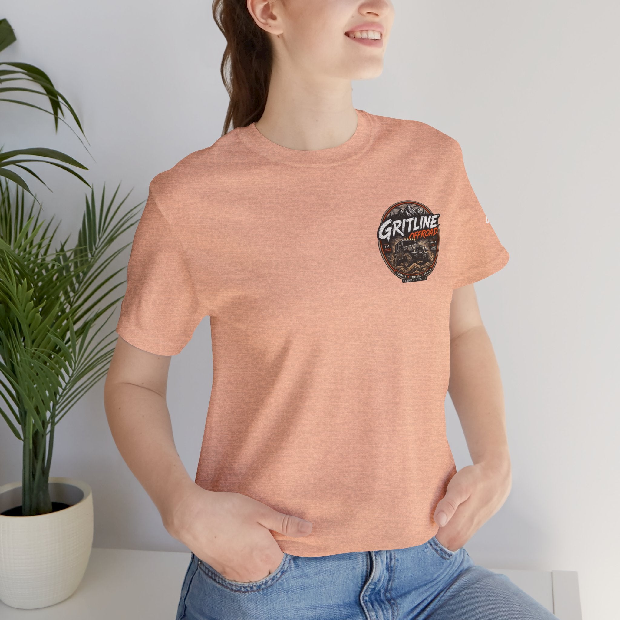 Gritline Offroad Jeep T‑Shirt — Adventure 4x4 Truck Trail Tee