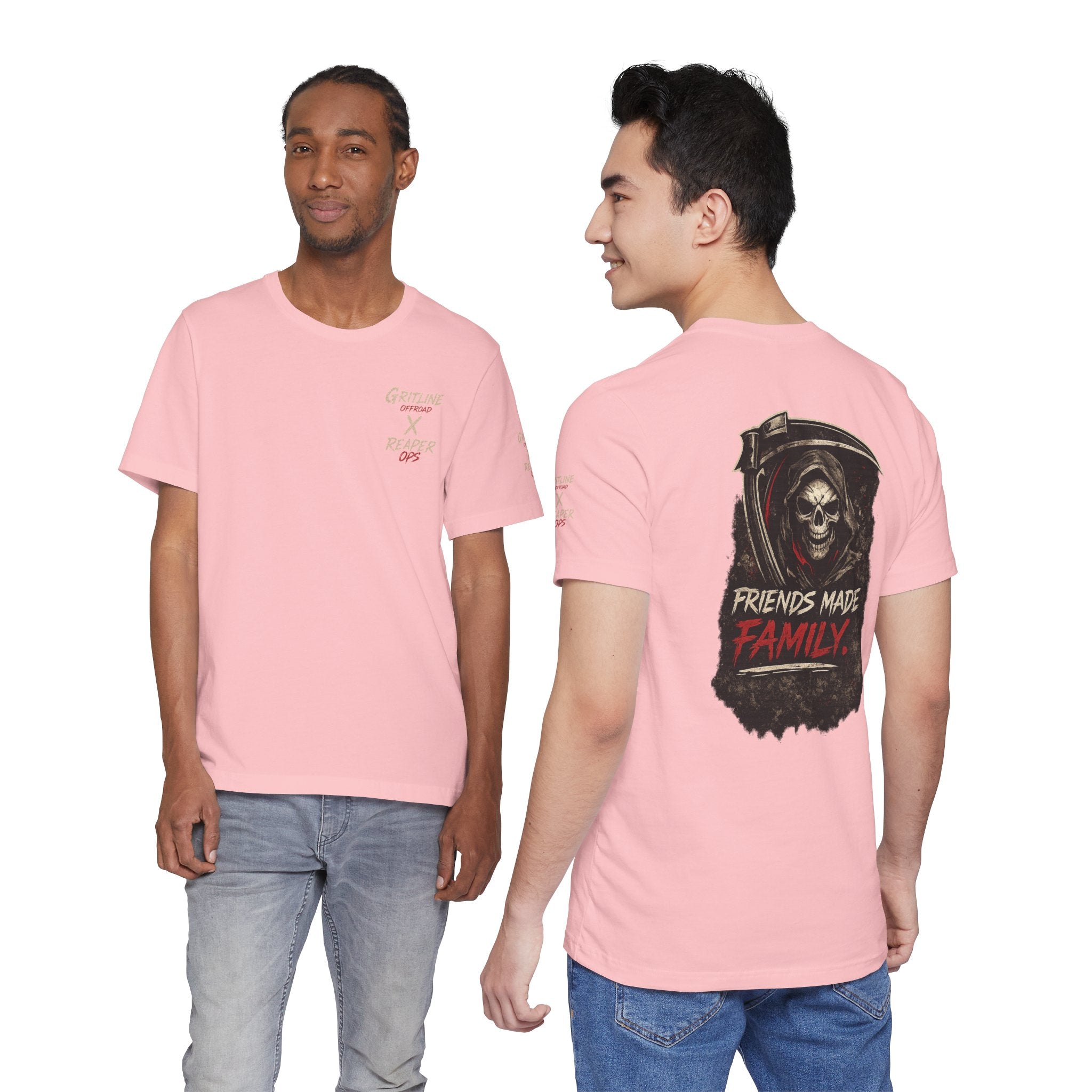 Grim Reaper "Friends Made Family" Graphic Tee