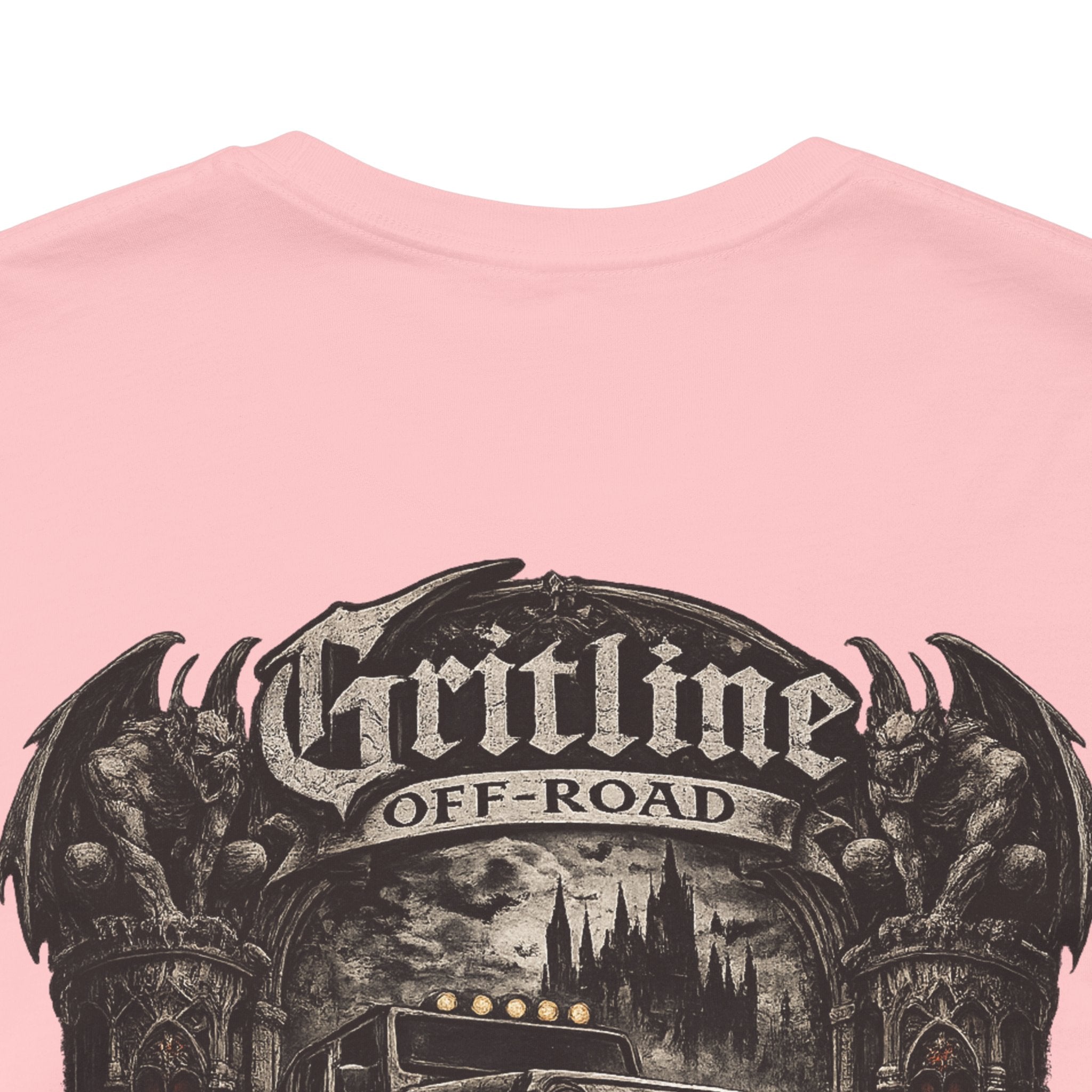 Off-Road Gritline Graphic Tee — "Gritline Off-Road" Skull & Jeep Shirt